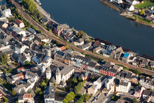Wasserbillig dans le département Grevenmacher, Luxembourg hors des airs