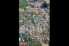 Enregistrement par drone de Westheim dans le département Rhénanie-Palatinat, Allemagne