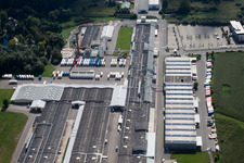 Photographie aérienne de Nolte-Möbel/Holzwerk GmbH à Germersheim dans le département Rhénanie-Palatinat, Allemagne