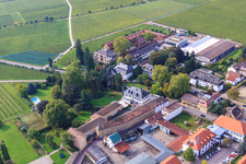 Photographie aérienne de Domaine viticole Dr. Bürklin-Wolf à le quartier Wachenheim in Wachenheim an der Weinstraße dans le département Rhénanie-Palatinat, Allemagne