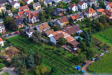 Les journées de la pomme de Zimmermann à Wachenheim an der Weinstraße dans le département Rhénanie-Palatinat, Allemagne d'en haut