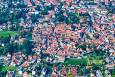 Freinsheim dans le département Rhénanie-Palatinat, Allemagne d'en haut