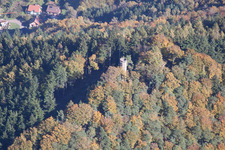 Photographie aérienne de Tour Rehberg à Waldrohrbach dans le département Rhénanie-Palatinat, Allemagne