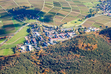 Vue aérienne de Terrain de l'hôpital de la Pfalzklinik Landeck à Klingenmünster dans le département Rhénanie-Palatinat, Allemagne