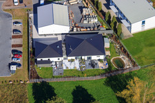 Image drone de Zone industrielle de Horst à le quartier Minderslachen in Kandel dans le département Rhénanie-Palatinat, Allemagne
