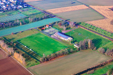 Photographie aérienne de Terrain de sport du SpVgg. Oberhausen-Barbelroth à Barbelroth dans le département Rhénanie-Palatinat, Allemagne
