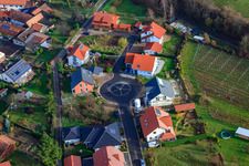 Vue aérienne de Rue Friedrich-Koch à Oberhausen dans le département Rhénanie-Palatinat, Allemagne