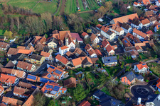 Vue aérienne de Tour à Oberhausen dans le département Rhénanie-Palatinat, Allemagne