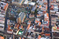 Photographie aérienne de Marché à Kandel dans le département Rhénanie-Palatinat, Allemagne