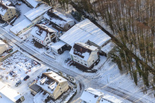 Photographie aérienne de Elsässerstrasse Frey machines spéciales à Kandel dans le département Rhénanie-Palatinat, Allemagne