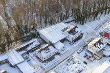 Elsässerstrasse Frey machines spéciales à Kandel dans le département Rhénanie-Palatinat, Allemagne d'en haut