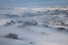Vue aérienne de Wintzenbach dans le département Bas Rhin, France