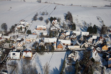 Wintzenbach dans le département Bas Rhin, France vue du ciel