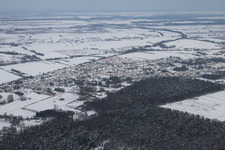 Quartier Schaidt in Wörth am Rhein dans le département Rhénanie-Palatinat, Allemagne vue du ciel