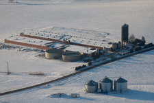 Wintzenbach dans le département Bas Rhin, France vu d'un drone