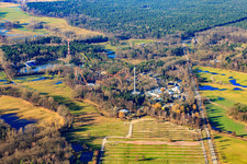 Parc de vacances à Haßloch dans le département Rhénanie-Palatinat, Allemagne vue d'en haut