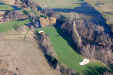 Club de golf Pfalz Neustadt ad Weinstraße eV à le quartier Geinsheim in Neustadt an der Weinstraße dans le département Rhénanie-Palatinat, Allemagne d'en haut