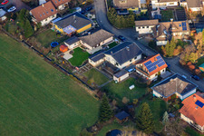 Rue Albert-Detzel à Herxheim bei Landau dans le département Rhénanie-Palatinat, Allemagne vue d'en haut