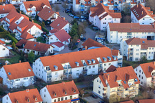 Photographie aérienne de NO à le quartier Herxheim in Herxheim bei Landau dans le département Rhénanie-Palatinat, Allemagne