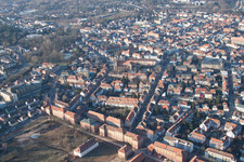 Vue aérienne de Landau in der Pfalz dans le département Rhénanie-Palatinat, Allemagne