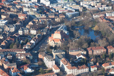 Landau in der Pfalz dans le département Rhénanie-Palatinat, Allemagne d'en haut