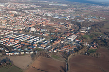 Landau in der Pfalz dans le département Rhénanie-Palatinat, Allemagne vue du ciel