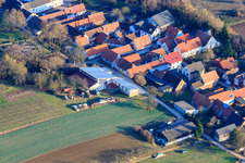 Vue oblique de Domaine viticole Nagel à Vollmersweiler dans le département Rhénanie-Palatinat, Allemagne