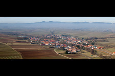 Vue aérienne de Panorama de la région et des environs à Dierbach dans le département Rhénanie-Palatinat, Allemagne