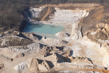 Photographie aérienne de Riedseltz dans le département Bas Rhin, France