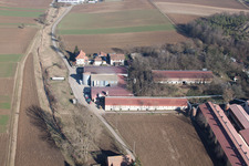 Dieffenbach-lès-Wœrth dans le département Bas Rhin, France d'en haut