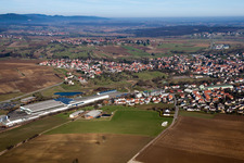 Soultz-sous-Forêts à Soultz-sous-Forêts dans le département Bas Rhin, France hors des airs