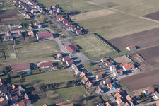 Photographie aérienne de Schleithal dans le département Bas Rhin, France