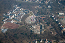 Vue aérienne de Université à Landau in der Pfalz dans le département Rhénanie-Palatinat, Allemagne