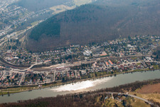 Photographie aérienne de Neckargemünd dans le département Bade-Wurtemberg, Allemagne