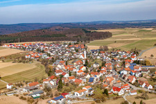 Photographie aérienne de Quartier Reichenbuch in Mosbach dans le département Bade-Wurtemberg, Allemagne