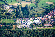 Vue aérienne de Installations sportives sur le Römerweg à Berg dans le département Rhénanie-Palatinat, Allemagne