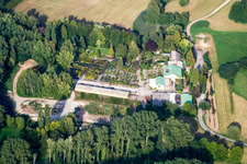 Vue aérienne de Horticulture Greentec à Berg dans le département Rhénanie-Palatinat, Allemagne