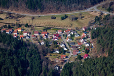 Quartier Salzwoog in Lemberg dans le département Rhénanie-Palatinat, Allemagne vue d'en haut