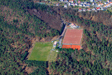 Lemberg dans le département Rhénanie-Palatinat, Allemagne d'en haut