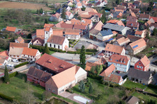 Photographie aérienne de Ringendorf dans le département Bas Rhin, France