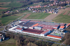 Photographie aérienne de Site de l'usine Tryba à Gundershoffen dans le département Bas Rhin, France