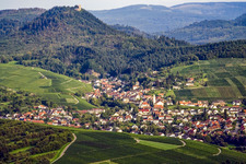 Vue aérienne de Vormberg à Sinzheim dans le département Bade-Wurtemberg, Allemagne