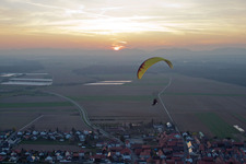 Quartier Hayna in Herxheim bei Landau dans le département Rhénanie-Palatinat, Allemagne d'un drone