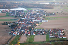 Quartier Hayna in Herxheim bei Landau dans le département Rhénanie-Palatinat, Allemagne vu d'un drone