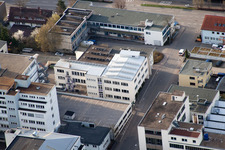 Vue aérienne de Jilg Company, Dieselstr à le quartier Eltingen in Leonberg dans le département Bade-Wurtemberg, Allemagne