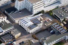 Jilg Company, Dieselstr à le quartier Eltingen in Leonberg dans le département Bade-Wurtemberg, Allemagne d'en haut