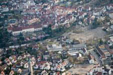 Vue d'oiseau de Lycée Johannes Kepler, Lindenstr à Leonberg dans le département Bade-Wurtemberg, Allemagne