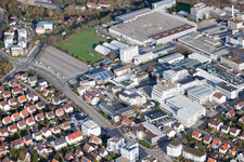 Jilg Company, Dieselstr à le quartier Eltingen in Leonberg dans le département Bade-Wurtemberg, Allemagne d'un drone