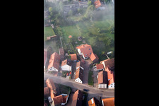 Minfeld dans le département Rhénanie-Palatinat, Allemagne d'en haut