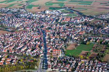 Vue aérienne de Quartier Stammheim in Stuttgart dans le département Bade-Wurtemberg, Allemagne